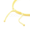 Lampwork Evil Eye Braided Bead Bracelet BJEW-JB07857-02-4