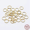 925 Sterling Silver Open Jump Rings STER-F036-02G-1x4mm-1