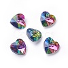 Romantic Valentines Ideas Glass Charms G030V14mm-27-1