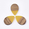 Resin & Walnut Wood Pendants RESI-T035-08D-1