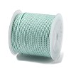 20M Polyester Braided Cord for Jewelry Making OCOR-G015-04A-05-3
