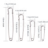 Iron Safety Pins IFIN-BC0001-04P-2