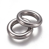 Tarnish Resistant 304 Stainless Steel Linking Ring STAS-M274-014P-1