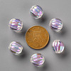 Transparent Acrylic Beads TACR-S152-07B-SS2114-3