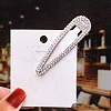 Crystal Rhinestone Snap Hair Clips for Girl PW-WGBA494-07-1