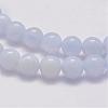 Natural Light Blue Agate Bead Strands G-G970-38-12mm-3