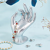Resin Mannequin Hand Jewelry Display Holder Stands RDIS-WH0009-015A-4
