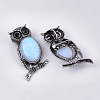 Opalite Brooches/Pendants G-S353-05G-2