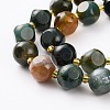 Natural Jade Beads Strands G-A030-B21-10mm-B-3
