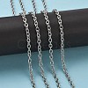 304 Stainless Steel Cable Chains X-CHS-R009-11-3