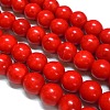 Synthetical Howlite Beads X-TURQ-G609-12mm-1