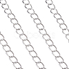 Decorative Chain Aluminium Twisted Chains Curb Chains CHA-TA0001-07S-17