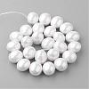 Shell Pearl Beads Strands PEAR-R064-75-2