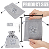 CREATCABIN 2Pcs Star Pattern Tarot Card Storage Bag TP-CN0001-08A-2