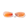 Natural Red Agate Pendants G-G956-B51-FF-3