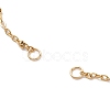 304 Stainless Steel Satellite Chain Bracelet Making AJEW-JB01277-01-2