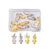 Unicraftale 16Pcs 4 Style 201 Stainless Steel Pendants STAS-UN0034-32-1