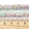 Baking Paint Synthetic Turquoise Beads Strands G-H060-05E-5