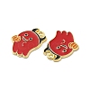 Alloy Enamel Pendants ENAM-J650-10G-02-4