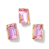 Glass Rhinestone Cabochons RGLA-G020-01B-D502-1