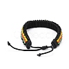 Adjustable Seed Bead Braided Beaded Bracelets for Men Women BJEW-JB06288-02-3