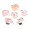 Transparent Spray Painted Glass Beads GLAA-N035-033-G03-2