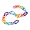 Handmade Acrylic Cable Chains AJEW-JB00712-1