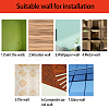 CREATCABIN Acrylic Mirror Wall Stickers Decal DIY-CN0001-13A-A-6