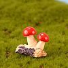 Miniature Mushromm Resin Ornaments MUSH-PW0001-087D-1