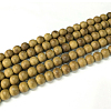 Natural Camphor Wood Beads Strands WOOD-P011-08-6mm-2