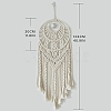 Round Cotton Macrame Wall Hanging PW-WG85736-01-2