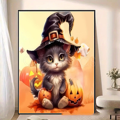 DIY Halloween Theme Diamond Painting Kit DIAM-O001-01E-1