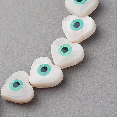 Natural Sea Shell Beads Strands SSHEL-Q296-35-1