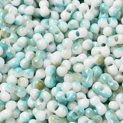 Baking Paint Glass Seed Beads SEED-F005-01A-01-1