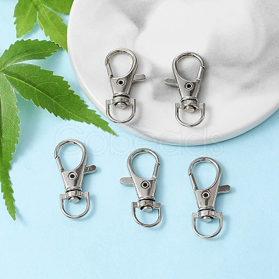 20Pcs Alloy Swivel Lobster Claw Clasps FIND-YW0001-55B-1