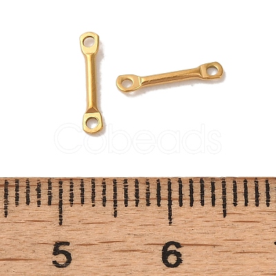 Ion Plating(IP) 304 Stainless Steel Connector Charms STAS-Q323-04B-G-1