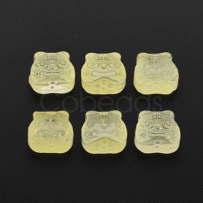 Transparent Glass Beads GLAA-T022-22-D01-1