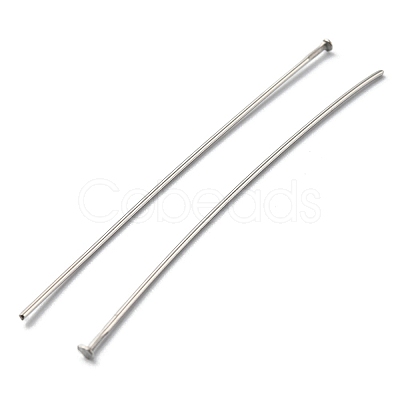 304 Stainless Steel Flat Head Pins STAS-YW0001-50-1