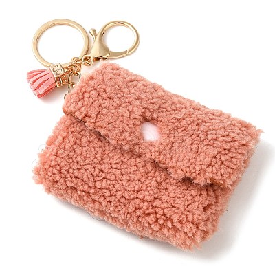 Cute Plush Keychain Coin Purse PW-WG89737-07-1