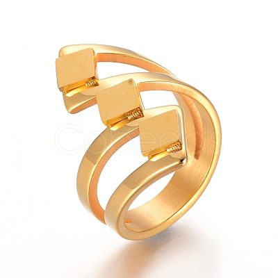 304 Stainless Steel Finger Rings RJEW-I064-09G-17mm-1