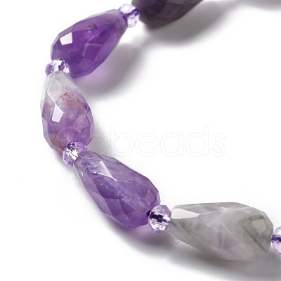 Natural Amethyst Beads Strands G-B028-A10-1