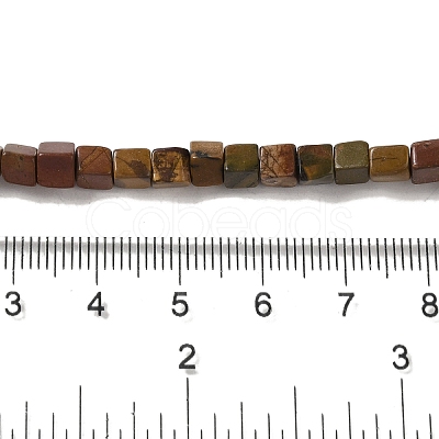 Natural Picasso Jasper Beads Strands G-Q161-C01-01-1