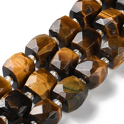 Natural Tiger Eye Beads Strands G-B065-A05-1