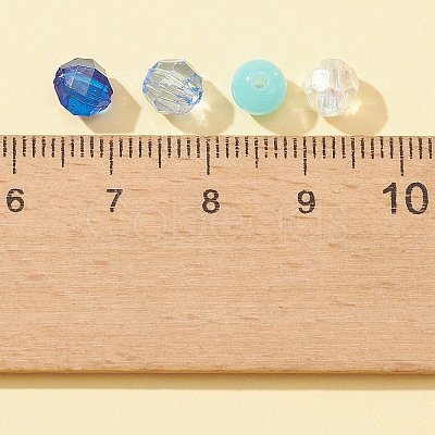 20G Transparent Acrylic Beads Sets TACR-FS0001-36-1