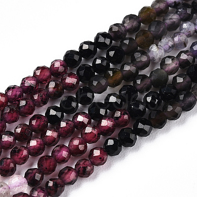 Natural Mixed Gemstone Beads Strands G-D080-A01-03-18-1