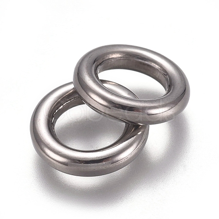 Tarnish Resistant 304 Stainless Steel Linking Ring STAS-M274-014P-1