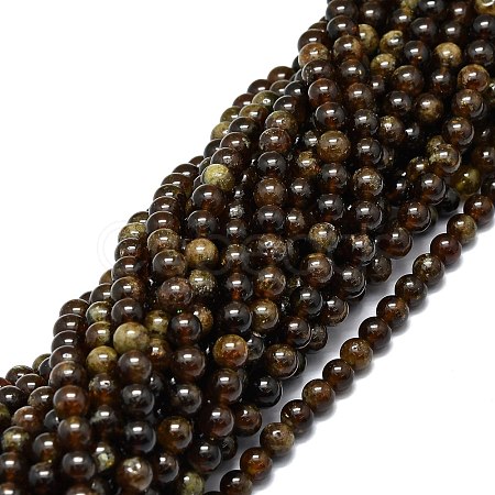 Natural Garnet Beads Strands G-E576-10A-1