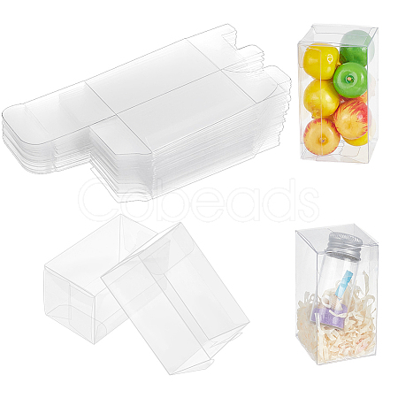 Transparent Plastic Gift Boxes CON-WH0086-042-1