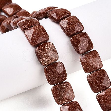 Synthetic Goldstone Beads Strands G-T138-167-1