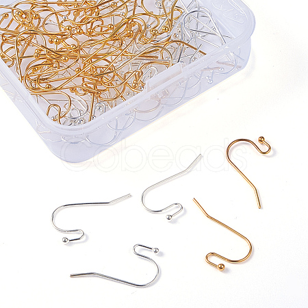 Brass Earring Hooks KK-CJ0003-02-RS-1